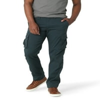 Pantaloni de marfă cu picior drept sintetic de confort extrem pentru bărbați Lee automobil pentru bărbați