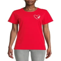 Tricou grafic de dragoste pentru femei de Ziua Îndrăgostiților