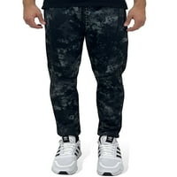 Pantaloni de trening din lână Tie-Dye pentru bărbați Burnside, Dimensiuni S-XL