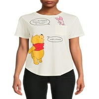 Tricou de buzunar Winnie the Pooh Juniors