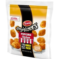 Tyson Any ' tizers Popcorn Chicken, 2. familia lb