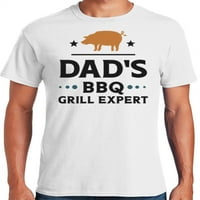 Tricou pentru bărbați Graphic America Funny Father ' s Day Grill Master