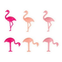 Truezoo Flamingo bea farmece-Set de 6
