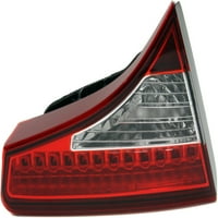 Lampă spate compatibilă cu 2011-Kia Optima partea stângă a șoferului, interior cu bec