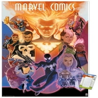 Marvel Comics - afiș de perete Marvel 80th Anniversary-Celebration, 14.725 22.375