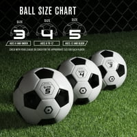 GoSports Classic Soccer Ball-Size-cu pompă Premium și geantă de transport
