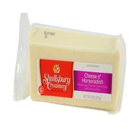 Brânză cremă Shullsburg și brânză de hrean, Oz
