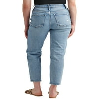 Silver Jeans Co. Femei foarte de dorit mare creștere blugi Picior drept, talie dimensiuni 24-36