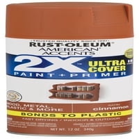 Scorțișoară, Rust-Oleum American accente Ultra Cover, vopsea Spray satinată, oz