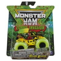 Monster Jam, Invazie Oficială De Zombi Mohawk Warrior Camion Monstru Turnat Sub Presiune, 1: Scară