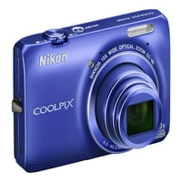 Nikon Coolpi s-cameră digitală - compactă-16. MP-1080p-zoom optic MB-albastru