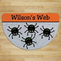 Pânză De Păianjen Personalizată Pe Jumătate Rotundă, Disponibilă În Mai Multe Nume