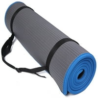 BalanceFrom All-Purpose Extra gros de înaltă densitate anti-alunecare exercițiu Pilates Yoga Mat cu curea de transport