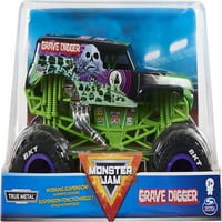 Monster Jam, Excavator Oficial De Morminte Camion Monstru, Vehicul Turnat Sub Presiune