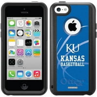 Universitatea din Kansas Basketball Design pe OtterBo Commuter Series caz pentru Apple iPhone 5c