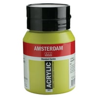 Acrilice standard Amsterdam, 500ml, lumină verde măslinie