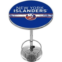 Chrome Pub Table, New York Islanders