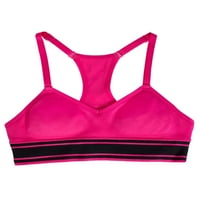 Athletic Works Girls Sutien, Sutien Yoga Fără Sudură, Dimensiuni 4-18