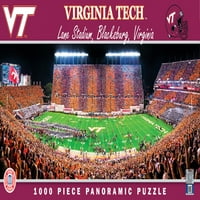 Virginia Tech Hokies NCAA puzzle Panoramic