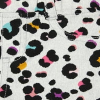 Garanimals Baby Girls ' Multi-Colorate Leopard Imprimare Jeggings