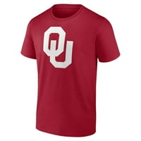 Tricou cu logo-ul echipei Cardinal Oklahoma Sooners pentru bărbați