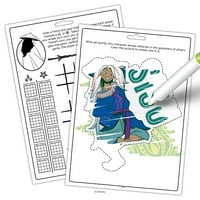 Disney Raya și ultima pagină Dragon Imaginați-vă cartea de colorat cu cerneală, broșată