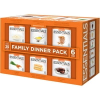 Urgență Essentials alimente familie cina Pack, lbs, conta