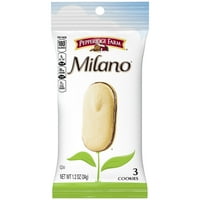 Pepperidge Farm Milano Cookie-Uri De Ciocolată Neagră, 1. oz. Primăvară single-servi 3-pack