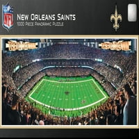 Capodopere sport Panoramic Puzzle-NFL New Orleans Saints Center View