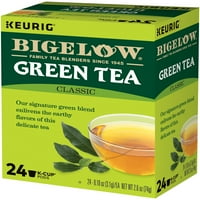 Bigelow ceai verde, Keurig K-cup păstăi de ceai, conta
