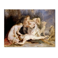 Marcă comercială Artă Plastică 'Venus Mourning Adonis' pânză artă de Peter Paul Rubens