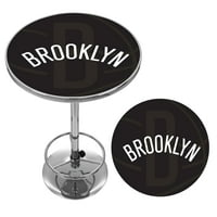 Masa De Pub Cromată-Fade-Brooklyn Nets