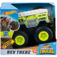 Hot Wheels Monster Trucks 1: Vehicul De Alarmă La Scară