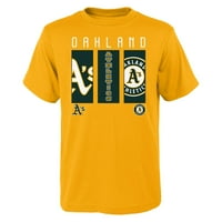 Tricou Cu Logo Oakland Athletics Pentru Tineret