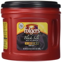 Combo de cafea Folgers 5-24, 2 oz cafea de mătase neagră și 1-22, 6 oz cafea decofeinizată clasică și Stevia de 3-50 cm în stare