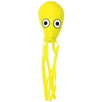 Tuffy Ocean Creature Ultimate Squid Jucării Pentru Câini Durabile, Galbene