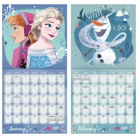Tendințe Internaționale Disney Frozen MINI Wall Calendar & Push Pins & Push Pins