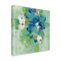 Marcă comercială Fine Art 'Spring Aroma II White Flowers' Canvas Art de Silvia Vassileva