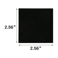 Mini Pânză Neagră, Pânză Neagră Bumbac, 2,56X2.56