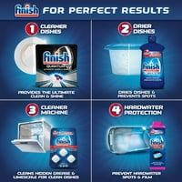 Finish Dual Action mașină de spălat vase curat: lupta grăsime și calcar, 1ct