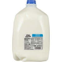 Oak Farms lapte cu grăsime redusă cu 2% cu vitamina A și D, galon de lapte-ulcior