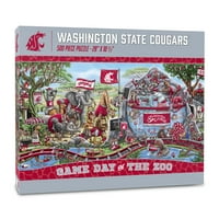 YouTheFan NCAA Washington State Cougars zi de joc la Puzzle Zoo