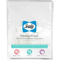 Sealy Therma-Foaie De Pătuț De Echilibrare A Temperaturii Proaspete, Alege-Ți Culoarea
