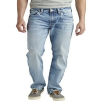Silver Jeans Co. Blugi bărbați Allan Classic Fit straight Leg, dimensiuni talie 30-42
