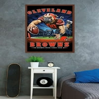 Cleveland Browns-Poster De Perete Pentru Zona Finală, 22.375 34