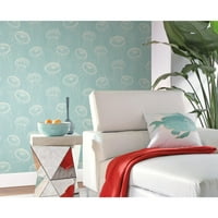 York Wallcoverings Atolla Tapet Detașabil-Neutru