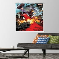 Marvel Comics - posterul de perete X-Men-Cyclops Magneto Emma Frost cu cadru Magnetic din lemn, 22.375 34