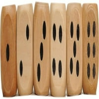 Jocuri zaruri din lemn cu colturi rotunjite-Bulk Pack