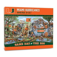 YouTheFan NCAA Miami Hurricanes zi de joc la Puzzle Zoo