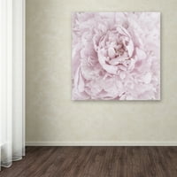 Marcă comercială Fine Art 'Pink Peony Flower' Canvas Art de Cora Niele